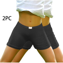 Shorts til piger Piger Mode Afslappet Forår og sommer Ensfarvede Elastisk Talje Børne Korte Bukser