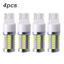 4 τεμάχια T20 7440 7443W21W33SMD LED χωρίς σφάλματα για φως φρένων όπισθεν αυτοκινήτου 12V