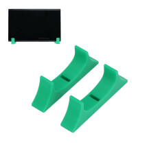 Vertical Console Stand for Wii U, Green, 3.1x0.6x1.1in