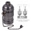 Aluminum Vintage Light Socket E27 Pull Chain Switch Lamp Holder Pull Zipper 5