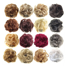 Queue de cheval élastique bouclée pour femmes et adultes, perruques pour filles et femmes, style Miss Black