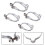 Fixed Gear Bicycle Brake Cable Holder 25.4-34.9mm 2