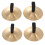 2 Pcs Bely Dancing Cymbols Orff Copper Cymbals Hand Finger 5