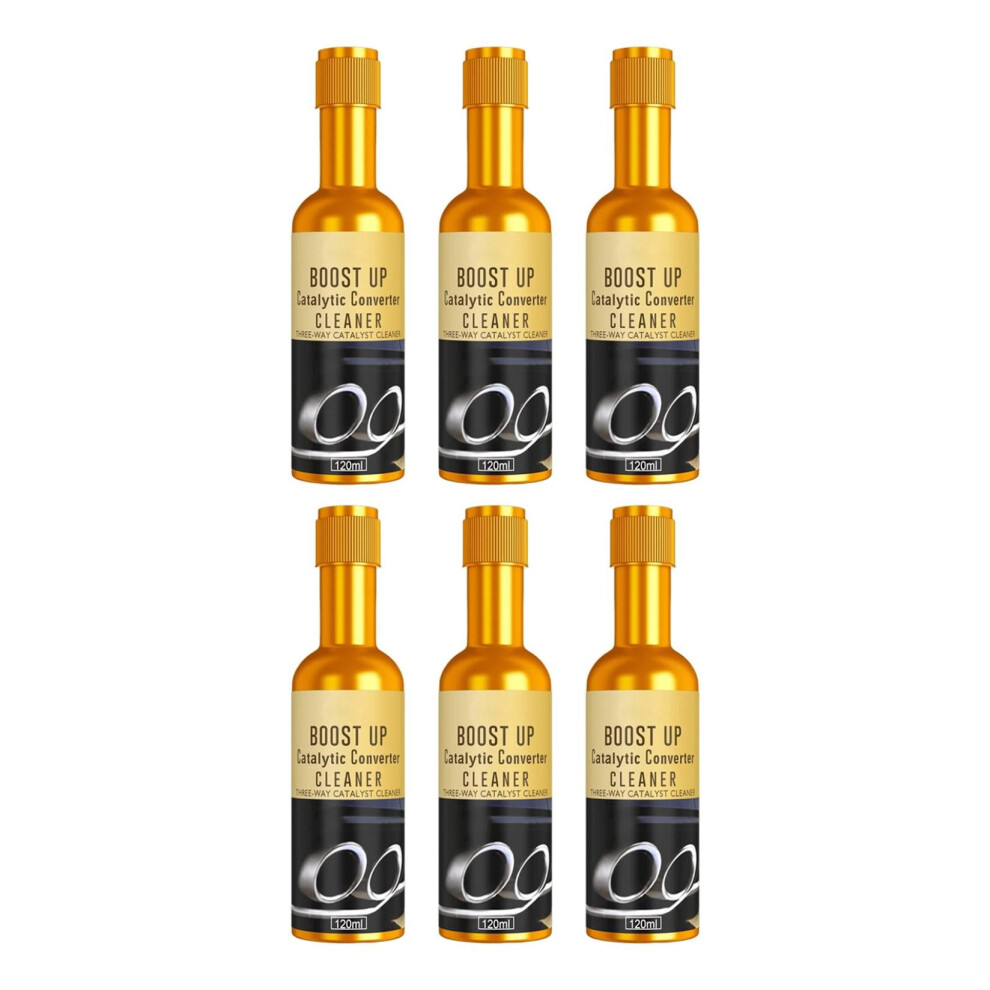 6Pcs Automotive Catalytic Converter & Fuel System Deep-Clean Additive, Applicable To Fuel And Exhaust System Pipe Carbon Removal Cleaners 9193271256649