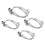 Fixed Gear Bicycle Brake Cable Holder 25.4-34.9mm 6