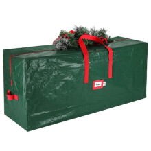 9 ft Christmas Tree Storage Bag – Heavy Duty, Wide Opening, Reinforced Handles & Zippers – Green