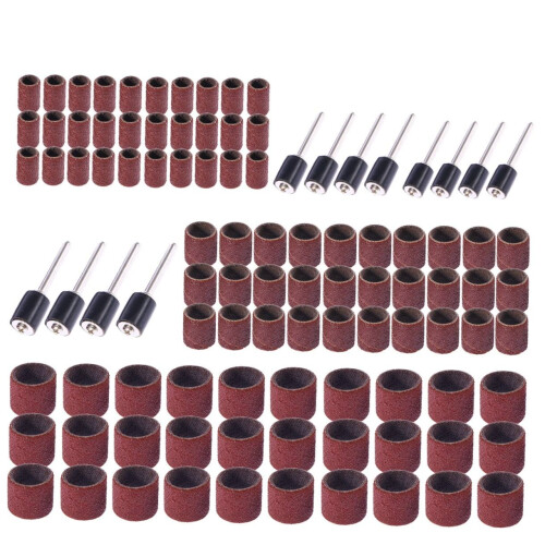 Sanding Discs Sanding Drum Bands Set Abrasive Belt 102pcs 2