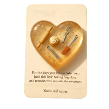 Heart-Shaped Pocket Hug Card Comforting Greeting Card 1 Pack