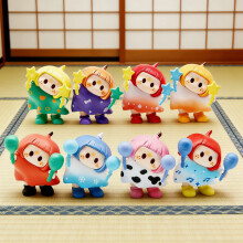 Conjunto de 1 peça YOYOk Chibi Blind Box - Figuras colecionáveis fofas para decoração de mesa e presentes de aniversário