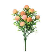 Realistic Faux Fruit & Floral Arrangement with Apples, Pomegranates, Oranges, Lemons, Peaches, Strawberries – Year-Round Home Decor & Table