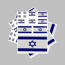 3 PCS Flag Sticker Bahrain Flag Stickers