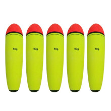 5 τεμάχια φελλοί ψαρέματος EVA Foam Bobbers, μακριά κάθετα φελλά ψαρέματος, σετ Bobbers