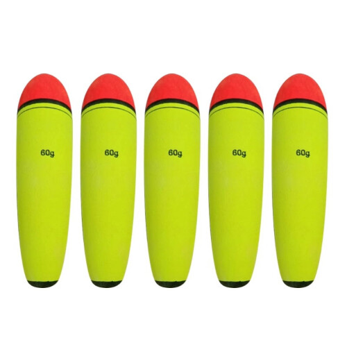 5 τεμάχια φελλοί ψαρέματος EVA Foam Bobbers, μακριά κάθετα φελλά ψαρέματος, σετ Bobbers