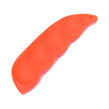 Final Sale Pea Clip Bag Holder Is Orange Pods Silicone Shopping Bag Basket Carrier Holder Handle Comfortable Grip Tableware Stainless Steel Bowl