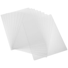 10 Pcs Binder Dividers Clear Document Holder Photo Protector