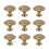 10 Pcs Brushed Nickel Drawer Knobs Cabinet Cupboard Decorative 4