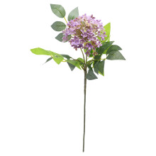 Fleurs d'hortensia artificielles, branches de roses rondes de 35 cm pour la décoration de mariage, le salon et les centres de table (plusieurs