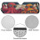 Octopus Windshield Sun Shade for Jeep Wrangler and 6