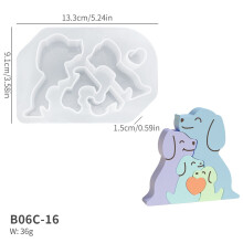 Molde de silicone para velas – Durável, flexível, fácil de desenformar, textura transparente, reutilizável | Ideal para fazer velas artesanais,