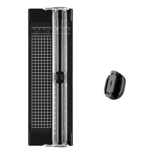 A4 Paper Cutter Mini Craft Trimmer Non-Slip Ruler
