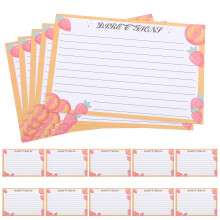 FRCOLOR50Pcs Kitchen Recipe Card Bride15.00X10.50X0.10CM
