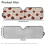 Foldable Windshield Sun Shade for Jeep Wrangler 16.14 x 7