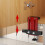 Aluminum Cabinet Door Handle Mounting Jig Red 4