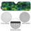 Palm Tree Print Windshield Sunshade for Jeep Wrangler 6