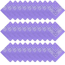 Paisley-kuvioinen bandana-unisex-huivipanta, 30 kpl