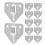 Fire Extinguisher Wall Mount Bracket 15 pcs 7