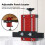 Aluminum Cabinet Door Handle Mounting Jig Red 6