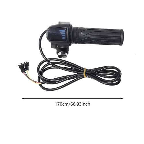 Throttle Grip Upgrade for 48V LCD Display Scooter Motorcycle 2