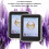 HiFi 1.8" Touch Screen MP3 Player with 8GB, Recording, Speaker, Silver 9