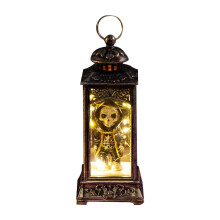 Halloween LED-skelet, vlamloze kaars, werkt op batterijen