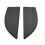 Rear Door Triangle Molding for Hyundai Accent 2006–2010 2