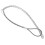 Wire Pulling Rope Cable Puller Silver Steel Wire Mesh 1Pack 4