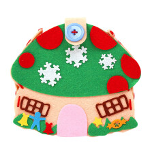 kids toys for boys age 2 DIY Sewing Felts Handbag Kit Christmas Candy Gift Bags Kids Sewing Toys