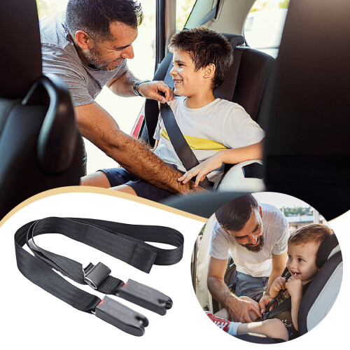 Car Seat Strap Polyester Soft Adjustable High-Tension 1