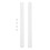 Unbranded Bottom-Mount Drawer Glides Plastic 1 Set 6