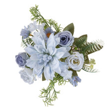 Bouquet de roses artificielles – Fleurs de simulation réalistes pour la décoration de mariage, maison, bureau et événements ; remplissage de