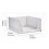 Folding Closet Organizers (4-Pack), Stackable Storage Baskets, Compatible with Wardrobe, Cupboard, Kitchen, Bathroom & Office, 4L 2