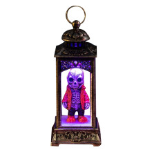 Halloween LED-skelet, vlamloze kaars, werkt op batterijen