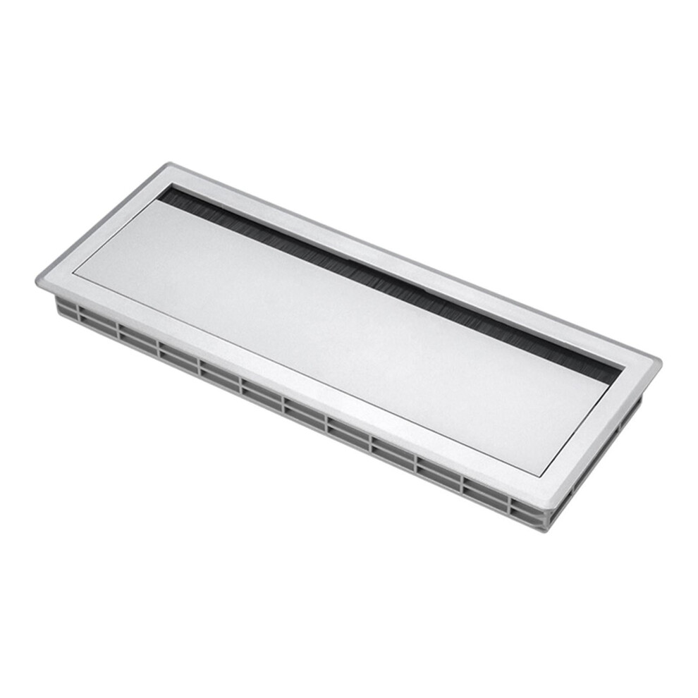 Aluminum Alloy Dustproof Cover Box Cover Cord Hider Box Lid Space Saving Stable Cable Management Box Lid For Office Home Desk 9087558634407
