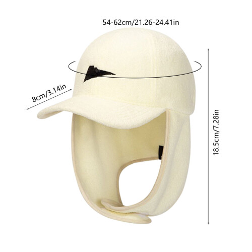 Fleece Baseball Cap with Ear Flaps for Kids 2