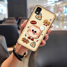 Phone Case Compatible with TCL 30Z/30LE/T602DL – Graffiti Silicone Cartoon Design, Soft, Shockproof, Dust-Resistant, Waterproof