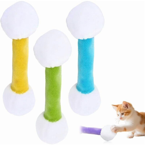 Catnip Kicker Toy Plush Chew Stick 1 Pack