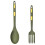 Fork Spoon Kitchen Spoon Cooking Heat Resistant 1 Set Green 4
