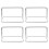 Stainless Steel Baffle Holders Simple Design 4 Pcs 7