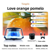 Smart Car Fragrance Diffuser Auto Freshener Cloud Mist With Exquisite Light Decorative Type-C Diffuser Rechargeable