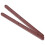 2Pcs Brown Plastic Drawer Slides Smooth Quiet Cabinet Guide Rail Replacement 7